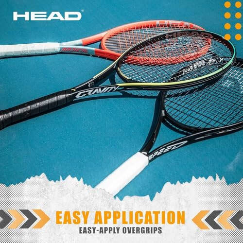 Head Xtreme Soft Racquet Overgrip Tennis Racket Grip Tape 3 Pack Black, White, Pack US - 3