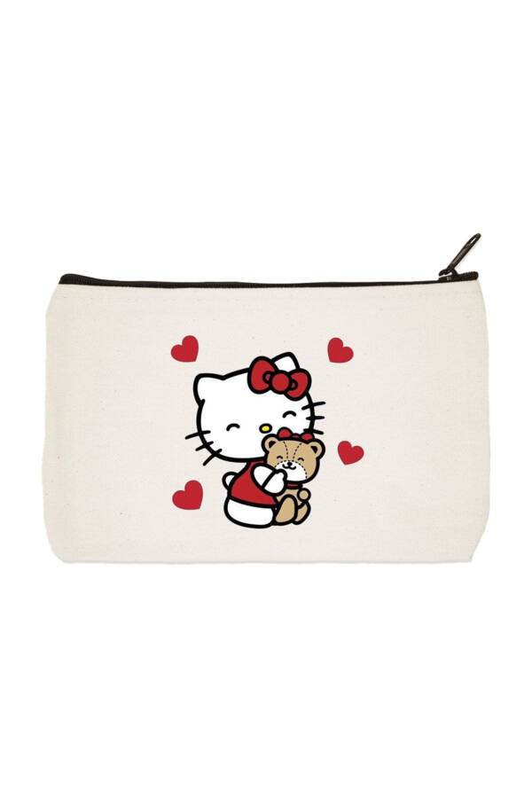 Hello Kitty 4 ta bosma matoni sumkasi, qalamlik, qo'l sumkasi - 1