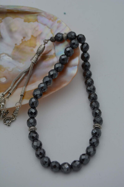 Hematite stone prayer beads - 2