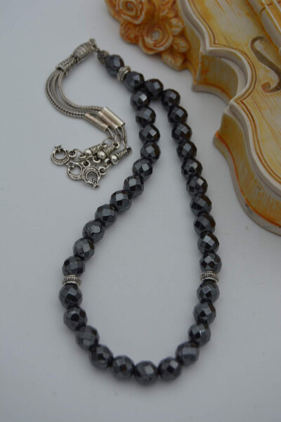 Hematite stone prayer beads - 3