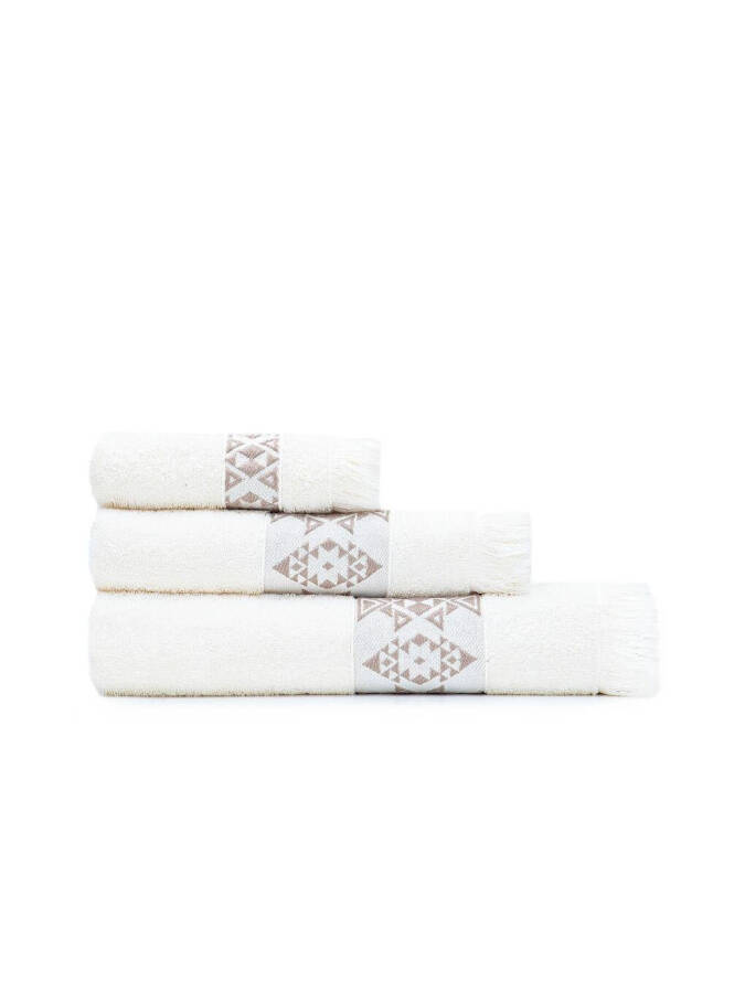 Hereke 3-Piece Towel Set 100% Cotton - 9