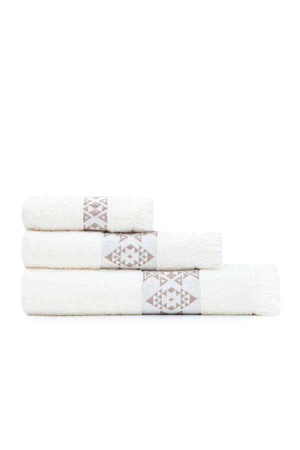 Hereke 3-Piece Towel Set 100% Cotton - 13