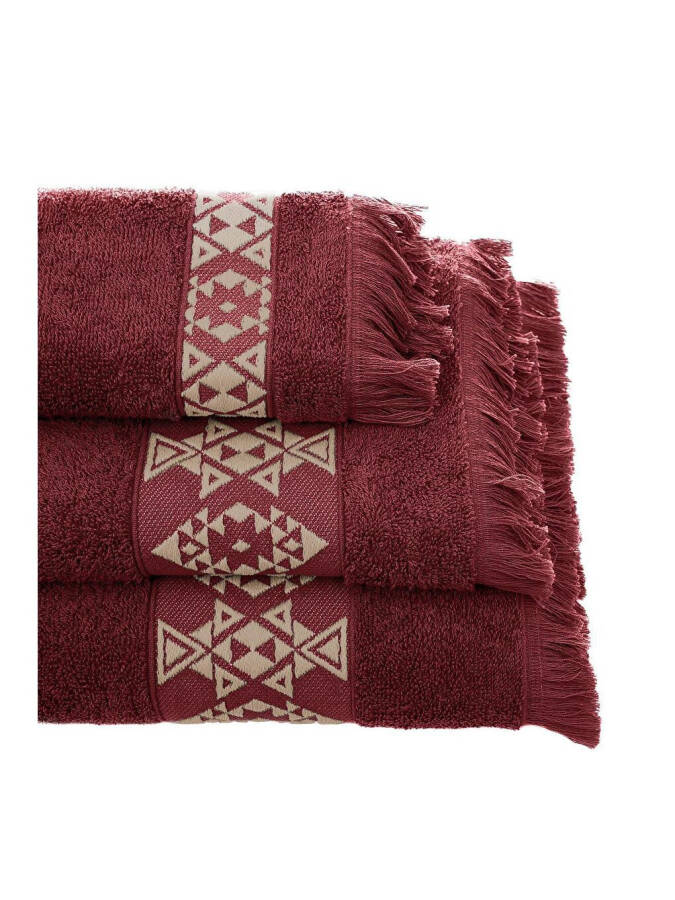 Hereke 3-Piece Towel Set 100% Cotton - 11