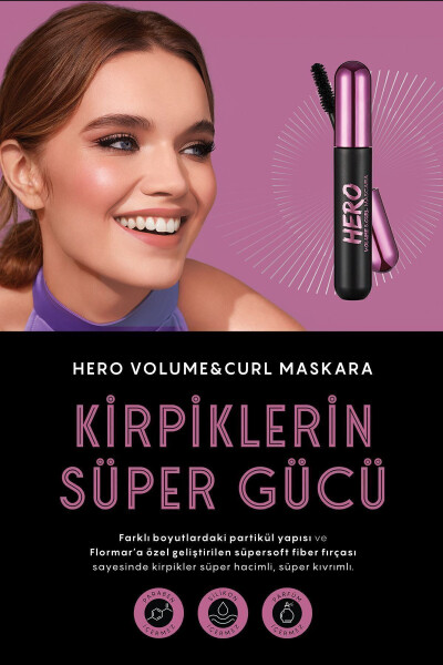 Hero Volume & Curl Mascara - 000 - 8682536022804 - 28