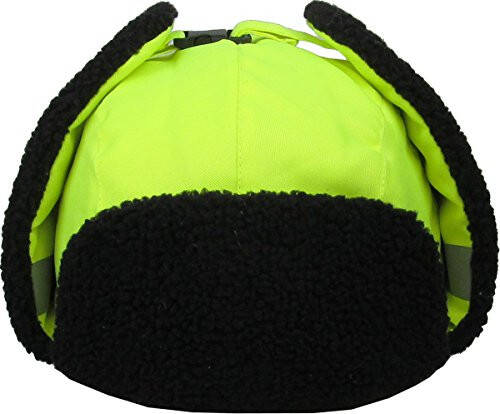 Hi Viz Trapper Issiq ish kiyimlari Sovuq shamol o'tkazmaydigan Qishki uchuvchi askar Ushanka Velosiped shlyapasi - 5