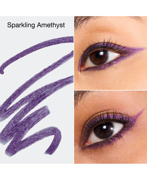 High Impact Gel Tech Eyeliner, 0.01 oz. Sparkling Amethyst - 4