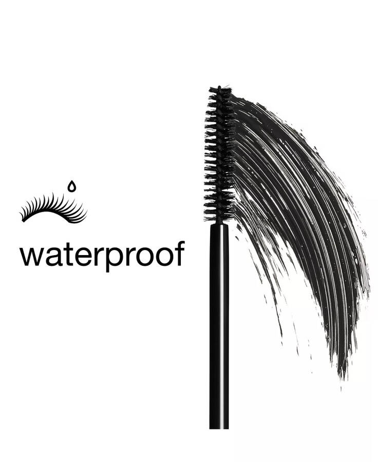 High Impact Waterproof Mascara, 0.28 oz. 01 Black - 5