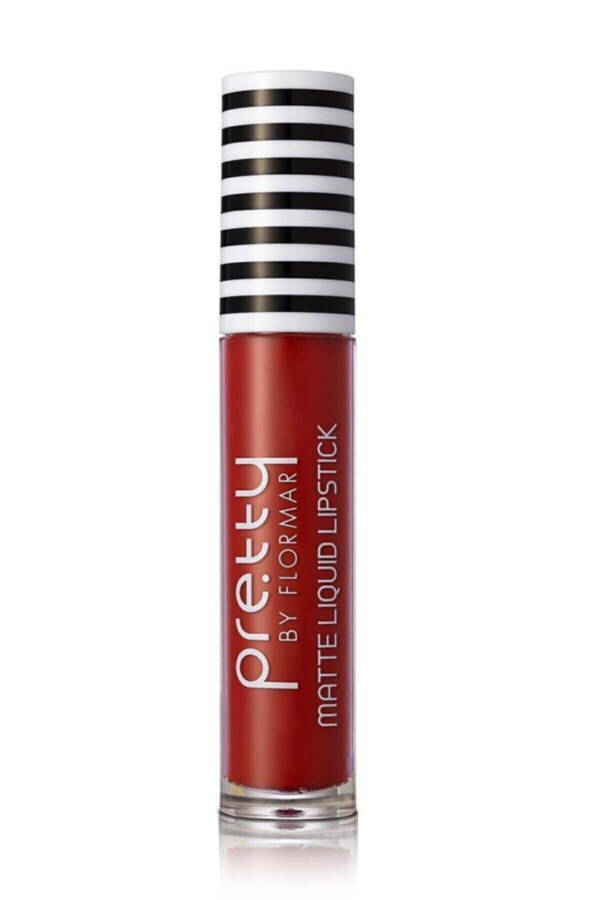 High Pigment Matte Liquid Lipstick - Pretty Matte Lipstick - 008 Live Vermillion - 8690604462780 - 4