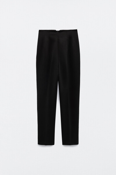 HIGH WAIST TROUSERS - Black - 11