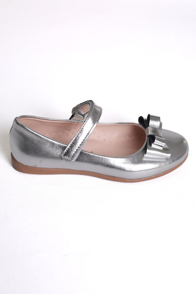 Hiley Grey Girls Ballerinas - 1