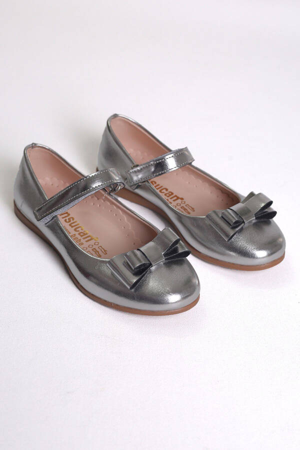 Hiley Grey Girls Ballerinas - 2