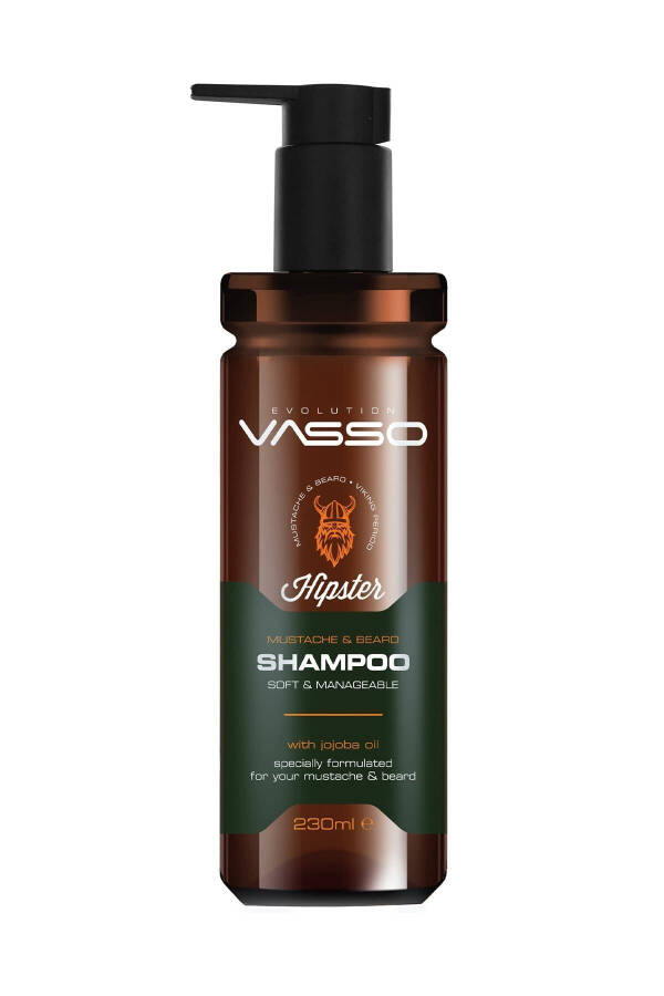 Hipster Viking Beard and Mustache Anti-Dandruff Shampoo 260 ml - 3