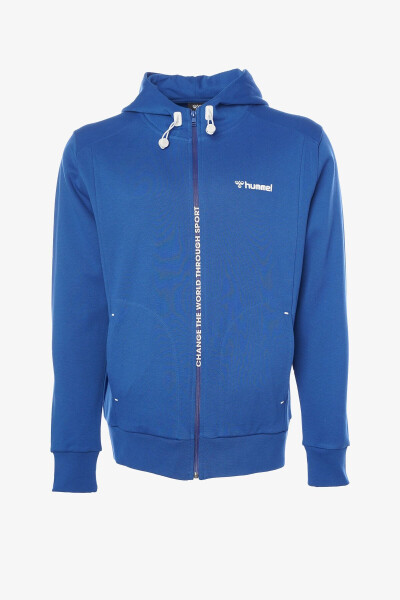 Hmljensen Zip Erkek Mavi Sweatshirt 921993-9821 - 1