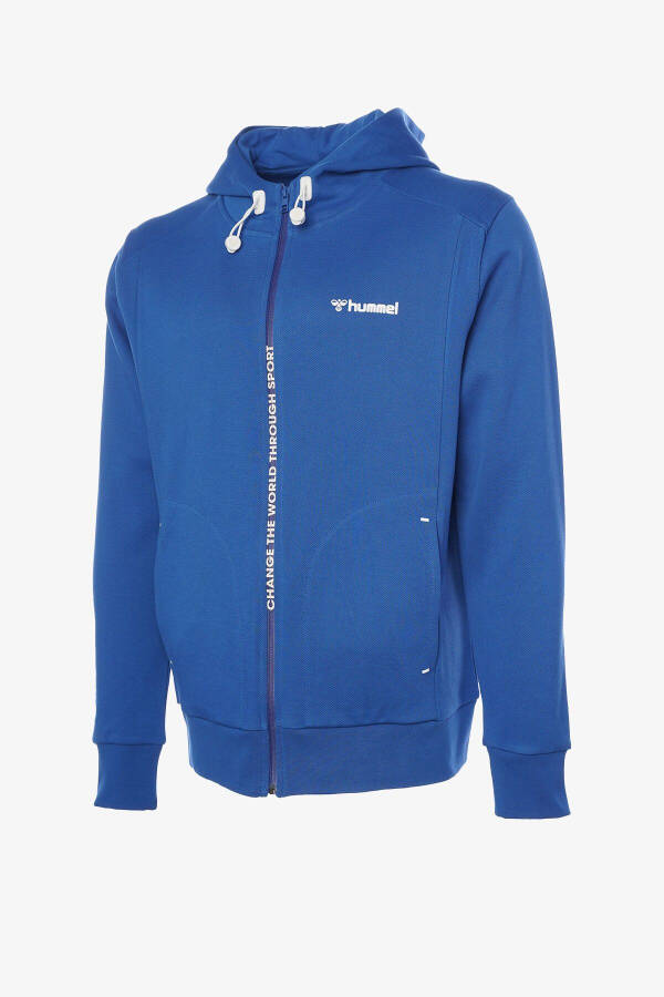 Hmljensen Zip Erkek Mavi Sweatshirt 921993-9821 - 2