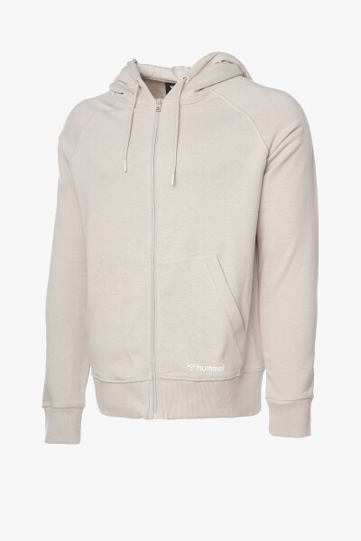 Hmlsean Zip Men's Beige Sweatshirt - 4