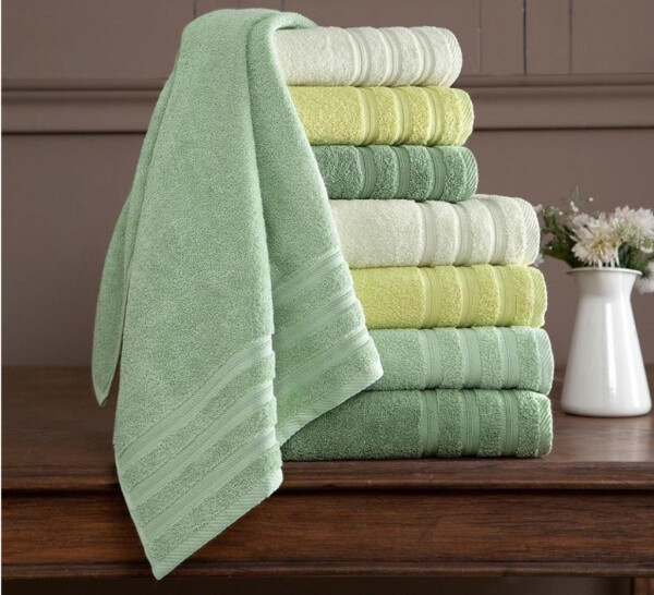 Hobby Rainbow 70X140 4-Piece Towel Set Aqua Green - 1