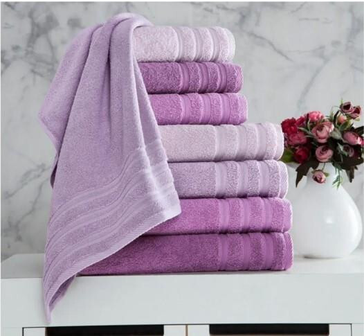 Hobby Rainbow 70X140 4-Piece Towel Set Lilac - 3