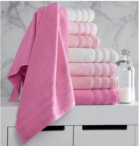 Hobby Rainbow 70X140 4-Piece Towel Set Pink - 1