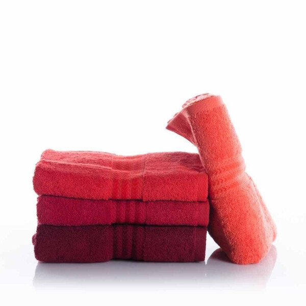 Hobby Rainbow 70X140 4-Piece Towel Set Red - 1