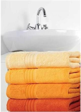 Hobby Rainbow 70X140 4-Piece Towel Set Yellow - 1