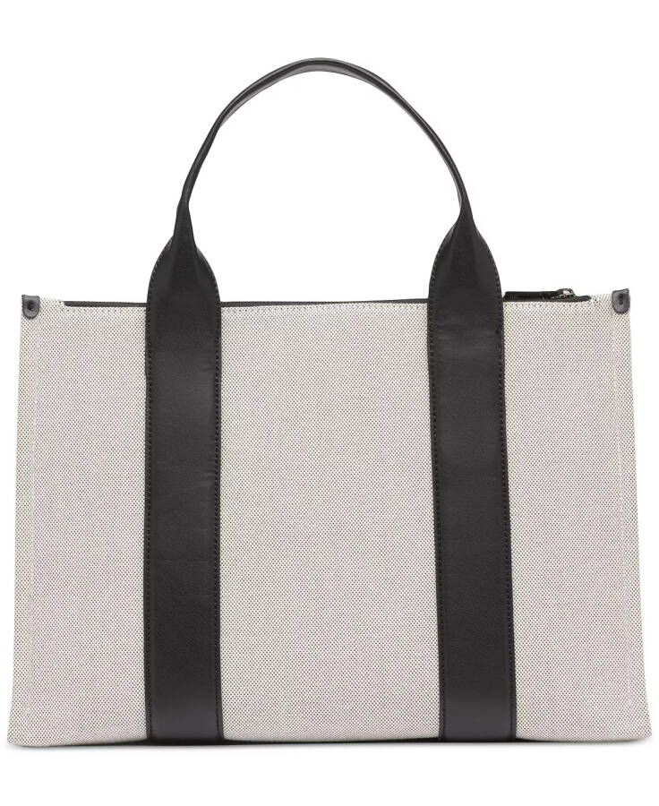 Holly Katta Tote Tabiiy/Qora - 5