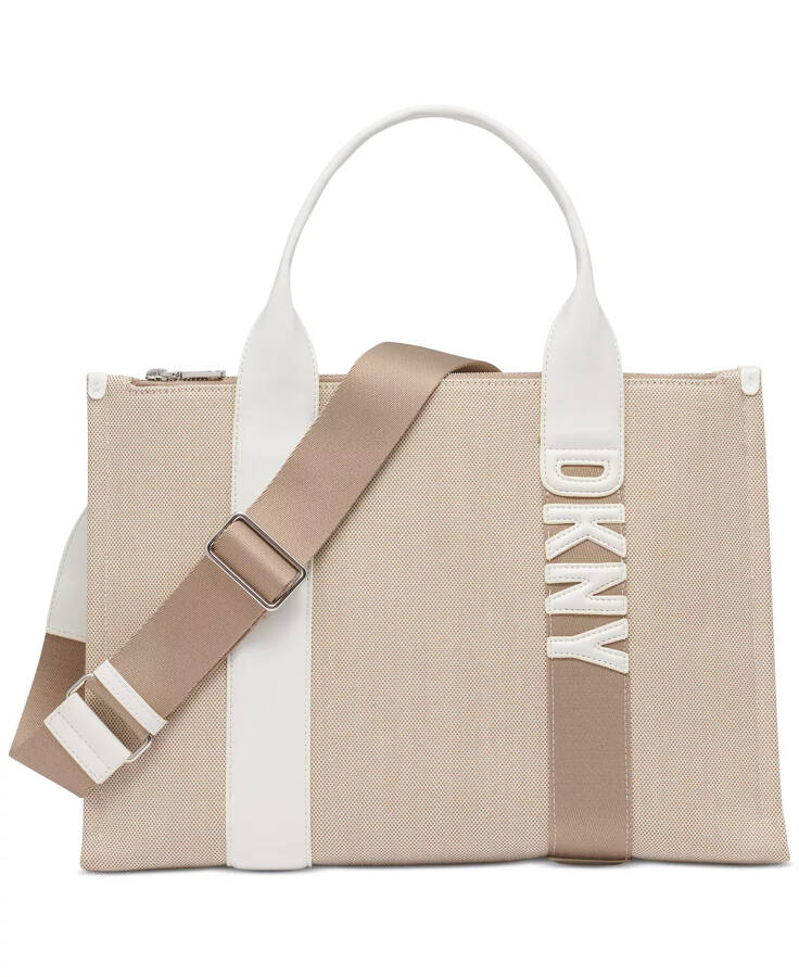 Holly Large Tote Nat/white - 1