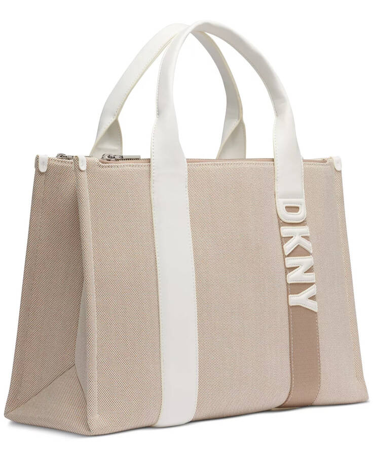 Holly Large Tote Nat/white - 2