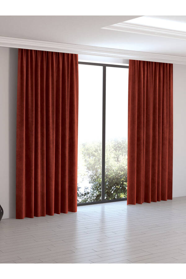 Home Daily Series Tile Color Island Background Curtain - 1