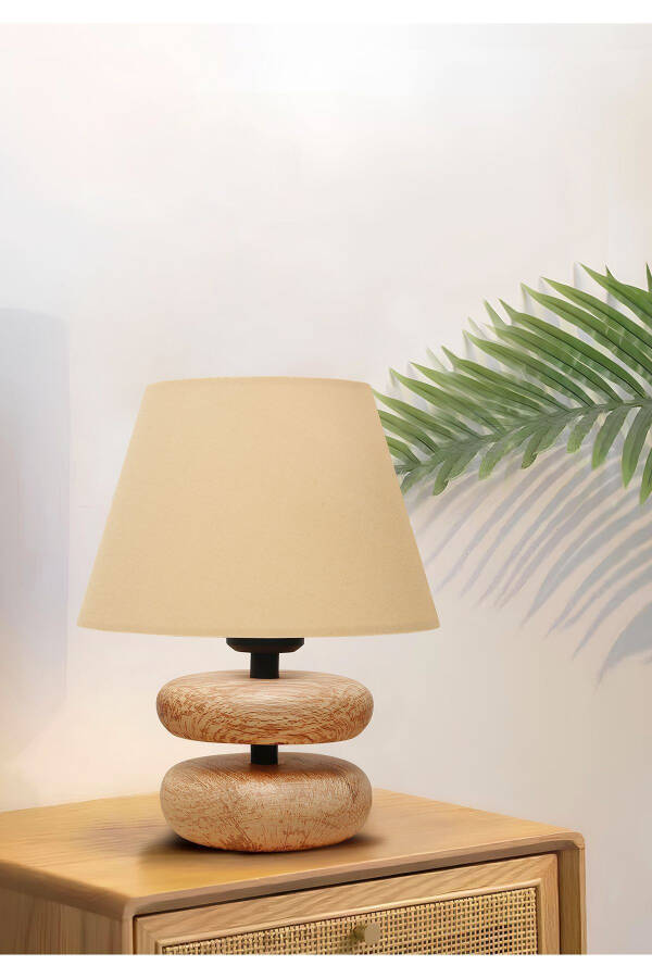 Homing Moji Natural Wooden Design Lampshade / Fabric - 11