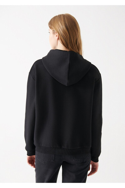 Hooded Black Sweatshirt 8816127-900 - 4