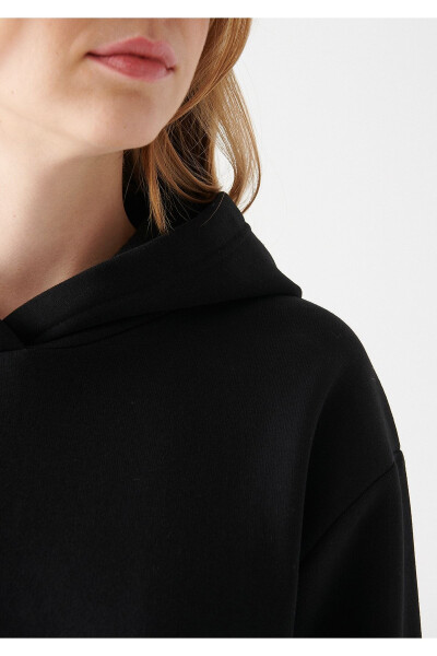 Hooded Black Sweatshirt 8816127-900 - 5