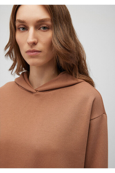 Hooded Brown Sweatshirt 1S10191-70374 - 23