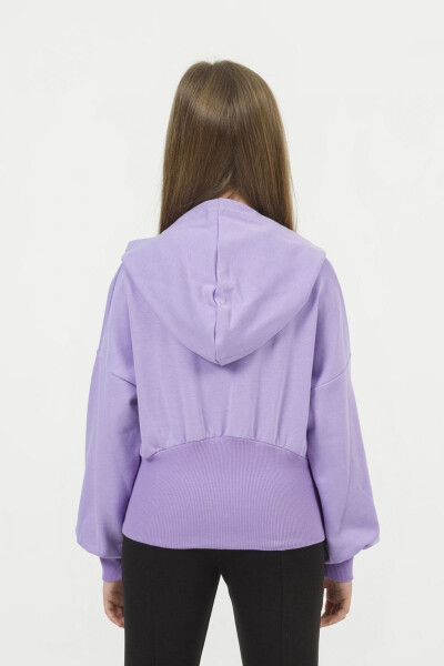 Hooded Girls Sweatshirt - 2