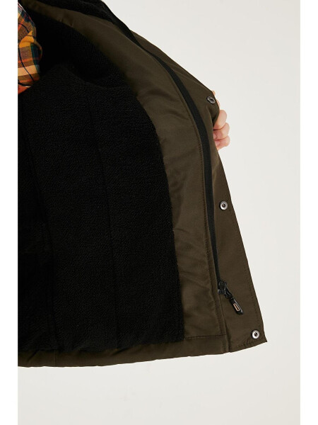 Hooded Jacket with Zippered Pockets 6492325 - 10