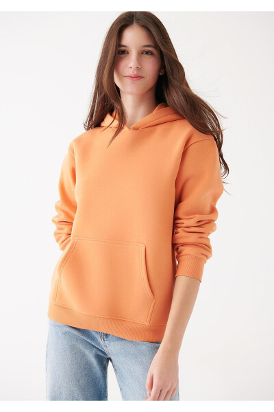 Hooded Orange Basic Sweatshirt 167299-71417 - 1