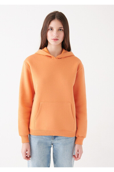 Hooded Orange Basic Sweatshirt 167299-71417 - 3