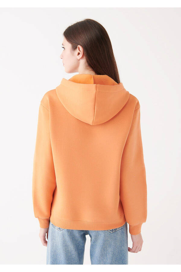 Hooded Orange Basic Sweatshirt 167299-71417 - 4