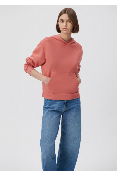 Hooded Pink Basic Sweatshirt 1611771-71102 - 16