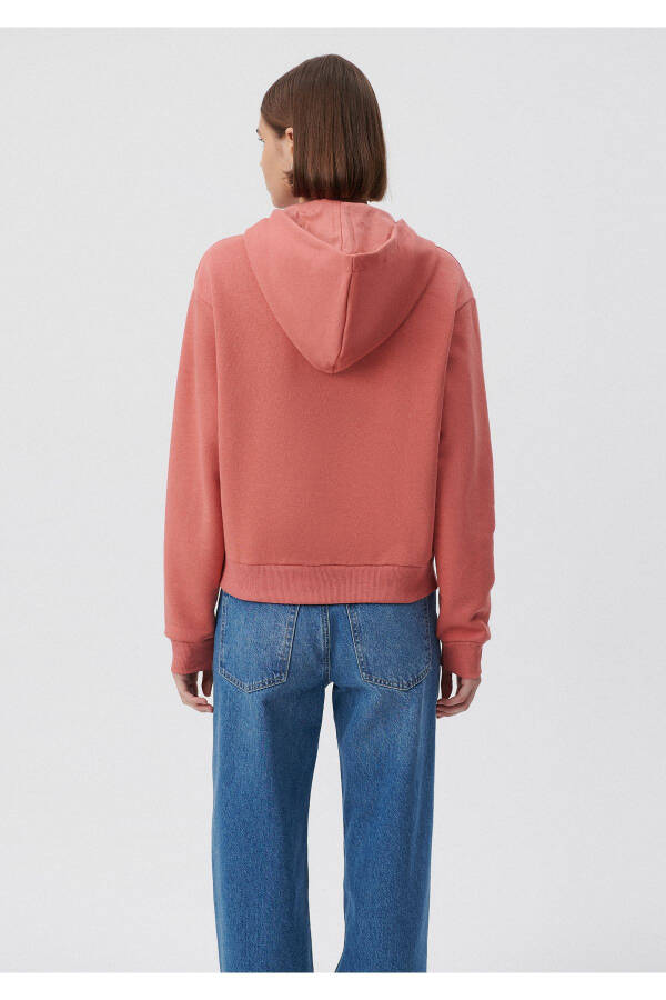 Hooded Pink Basic Sweatshirt 1611771-71102 - 18