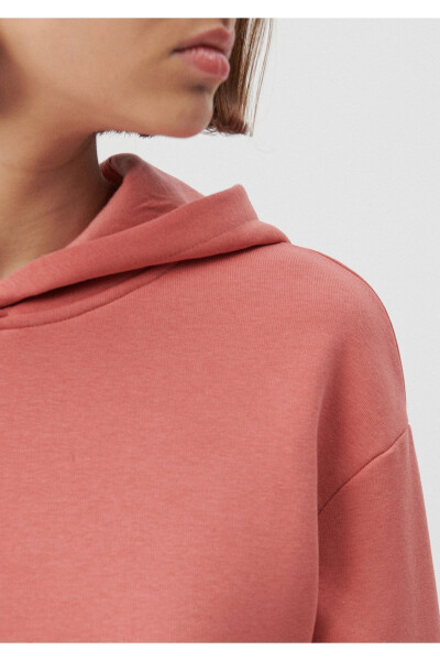 Hooded Pink Basic Sweatshirt 1611771-71102 - 19