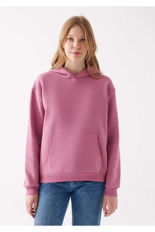 Hooded Pink Sweatshirt 8816127-35681 - 3