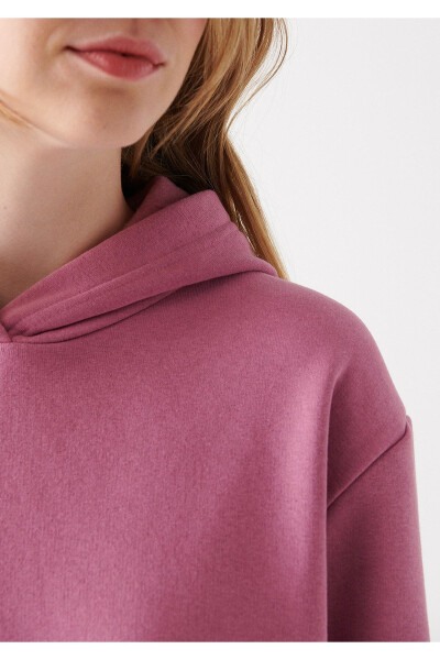 Hooded Pink Sweatshirt 8816127-35681 - 5