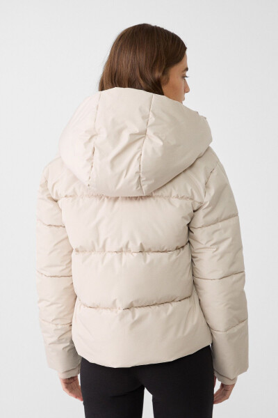 Hooded Puffer Jacket - 3