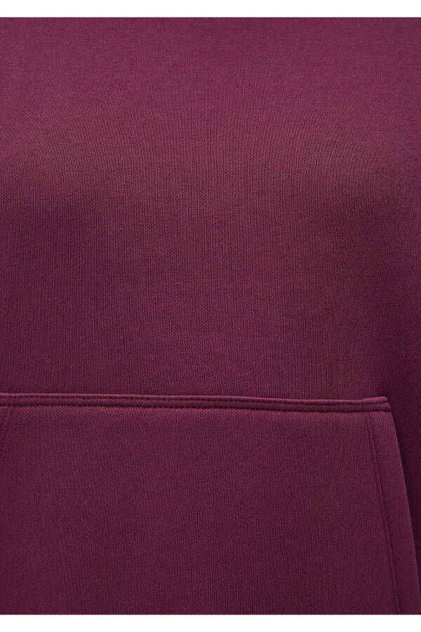 Hooded Purple Basic Sweatshirt 167299-70670 - 12