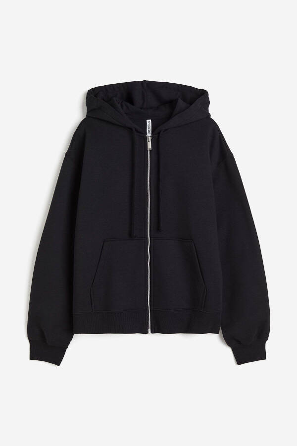 Hooded zip-up top - 4