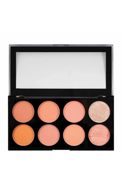 Hot Spice Ultra Pink Tones 8-Color Blush Palette - 11