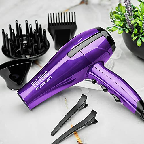 Hot Tools Pro Artist 1875W Turbo Ceramic + Ionic Hair Dryer | Fast Dry, Lightweight - 6