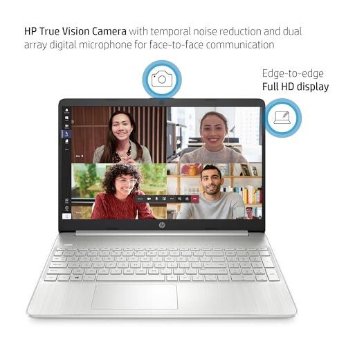 HP 15.6'' 36GB RAM 1TB SSD Laptop, Windows 11 Pro, Intel Core i5-1135G7 4-Core Processor, FHD Micro-Edge Display, Long Battery Life, Front-Facing Camera, Media Card Reader, HDMI, USB-C, Wi-Fi, Silver - 5