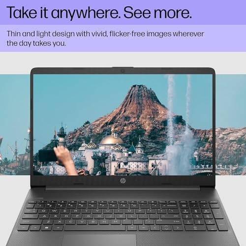 HP 15.6 FHD Новейший флагманский бизнес-ноутбук, Intel 4-ядерный i3-1215U до 4,4 ГГц (превосходит i5-1155G7), 16 ГБ ОЗУ, 1 ТБ NVMe SSD, быстрая зарядка, цифровая клавиатура, Bluetooth, Wi-Fi, HDMI, Windows 11, с аксессуаром GM, серый - 3