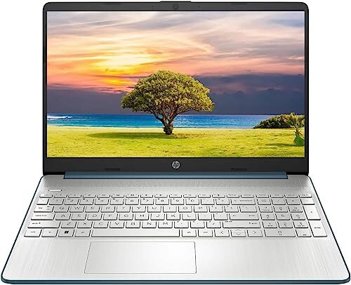 HP 15.6 Flagman HD Biznes Noutbuki, Intel i3-1115G4 4.1GHz gacha (i5-1035G4 ni yengdi), 16GB RAM, 1TB NVMe SSD, Tez zaryadlash, Numpad, Bluetooth, Wi-Fi, HDMI, Win 11, Qarag'ay ko'k, GM aksessuari bilan - 1